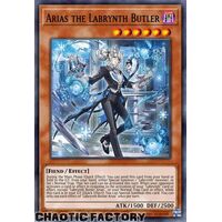 AGOV-EN017 Arias the Labrynth Butler Secret Rare 1st Edition NM