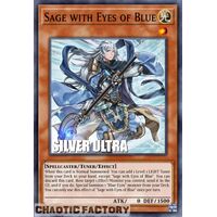 SILVER ULTRA RARE BLC1-EN014 Sage with Eyes of Blue 1st Edition NM