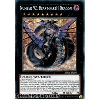 BLMR-EN077 Number 92: Heart-eartH Dragon Secret Rare 1st Edition NM