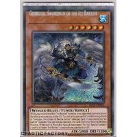 ERROR BLTR-EN006 Georgius, Swordman of the Ice Barrier Secret Rare 1st Edition NM