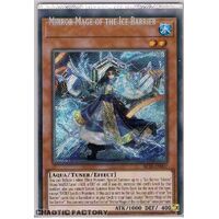 ERROR BLTR-EN007 Mirror Mage of the Ice Barrier Secret Rare 1st Edition NM