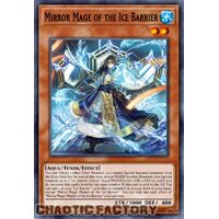 BLTR-EN007 Mirror Mage of the Ice Barrier Secret Rare 1st Edition NM