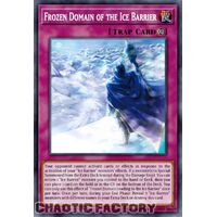 BLTR-EN008 Frozen Domain of the Ice Barrier Ultra Rare 1st Edition NM