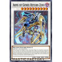 BLTR-EN009 Arms of Genex Return Zero Secret Rare 1st Edition NM