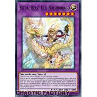 BLTR-EN018 Ritual Beast Ulti-Nochiudrago Secret Rare 1st Edition NM