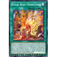BLTR-EN020 Ritual Beast Inheritance Secret Rare 1st Edition NM