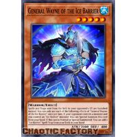 BLTR-EN073 General Wayne of the Ice Barrier Ultra Rare 1st Edition NM