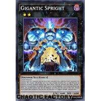 BLTR-EN091 Gigantic Spright Secret Rare 1st Edition NM