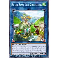 BLTR-EN092 Ritual Beast Ulti-Kimunfalcos Ultra Rare 1st Edition NM