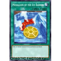 BLTR-EN097 Medallion of the Ice Barrier Ultra Rare 1st Edition NM