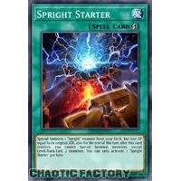 BLTR-EN104 Spright Starter Secret Rare 1st Edition NM