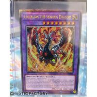 Quarter Century Secret Rare BLTR-EN115 Lubellion the Searing Dragon 1st Edition NM