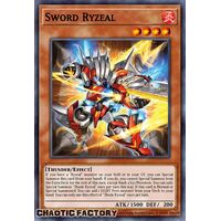 CRBR-EN001 Sword Ryzeal Ultra Rare 1st Edition NM