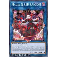 CRBR-EN018 Maliss Q Red Ransom Super Rare 1st Edition NM