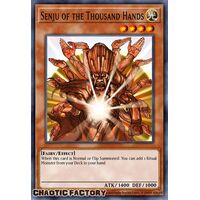 CRBR-EN041 Senju of the Thousand Hands Super Rare 1st Edition NM