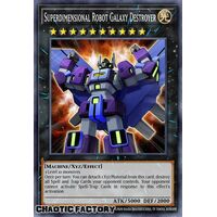 CRBR-EN043 Superdimensional Robot Galaxy Destroyer Rare 1st Edition NM