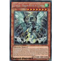 Yugioh Tempest, Dragon Ruler of Storms - CT10-EN004 - Secret Rare NM