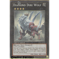 Diamond Dire Wolf - CT10-EN012 - Super Rare NM