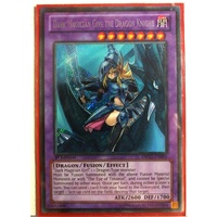 YUGIOH Dark Magician Girl The Dragon Knight Secret rare DRLG-EN004 1st edition!