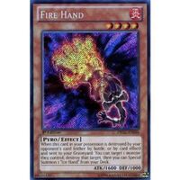 Fire Hand - DRLG-EN046 - Secret Rare 1st Edition NM