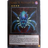 Number 70: Malevolent Sin DUSA-EN014 Ultra Rare 1st edition NM