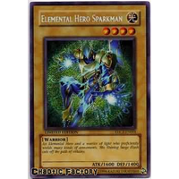 Elemental Hero Sparkman - EHC2-EN001 - Secret Rare NM