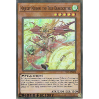 FIGA-EN052 Majesty Maiden, the True Dracocaster Super Rare 1st Edtion NM