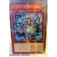 INFO-EN014 Elzette of the White Forest Quarter Century Secret Rare 1st Edition NM