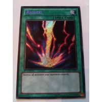 Raigeki - LCJW-EN057 - Secret Rare 1st Edition NM