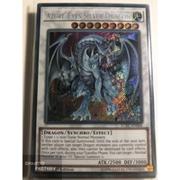 LCKC-EN066 Azure-Eyes Silver Dragon Secret Rare 1st Edition NM