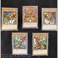 LDK2 Exodia the Forbidden One 1st Edition NM - Complete Set ENY04