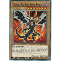 LDS1-EN006 Malefic Red-Eyes Black Dragon Common 1st Edition NM