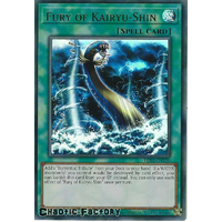 LDS1-EN120 Fury of Kairyu-Shin Ultra Rare 1st Edition NM"