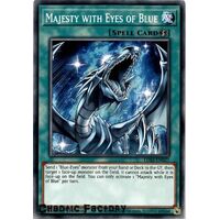 LDS2-EN027 Majesty with Eyes of Blue Common 1st Edition NM