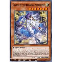 LEDE-EN012 Diabellze the Original Sinkeeper Secret Rare 1st Edition NM