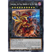 Quarter Century Secret Rare LEDE-EN045 Varudras, the Final Bringer of the End Times 1st Edition NM