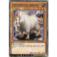 Yugioh LEHD-ENB01 Tanngrisnir of the Nordic Beasts Common 1st Edition NM