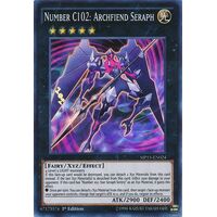 Number C102: Archfiend Seraph - MP15-EN024 - Super Rare 1st Edition NM