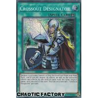 MP22-EN265 Crossout Designator Prismatic Secret Rare 1st Edition NM