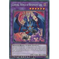 MP23-EN148 Garura, Wings of Resonant Life Prismatic Secret Rare 1st Edition NM