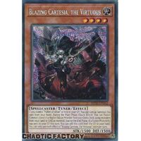 MP23-EN162 Blazing Cartesia, the Virtuous Prismatic Secret Rare 1st Edition NM