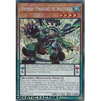 MP23-EN174 Dinomight Powerload, the Dracoslayer Prismatic Secret Rare 1st Edition NM