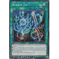 MP23-EN241 Runick Tip Prismatic Secret Rare 1st Edition NM