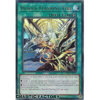 MP23-EN242 Runick Flashing Fire Ultra Rare 1st Edition NM