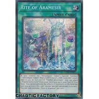 MP23-EN264 Rite of Aramesir Prismatic Secret Rare 1st Edition NM