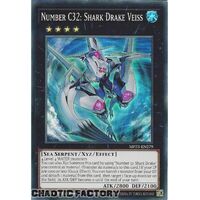 MP23-EN279 Number C32: Shark Drake Veiss Super Rare 1st Edition NM