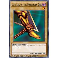 MP24-EN003 Left Leg of the Forbidden One Quarter Century Secret Rare 1st Edition NM