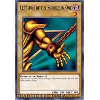 MP24-EN005 Left Arm of the Forbidden One Quarter Century Secret Rare 1st Edition NM