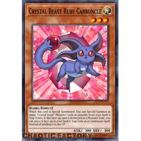 MP24-EN020 Crystal Beast Ruby Carbuncle Quarter Century Secret Rare 1st Edition NM