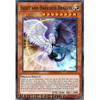 MP24-EN024 Light and Darkness Dragon Quarter Century Secret Rare 1st Edition NM